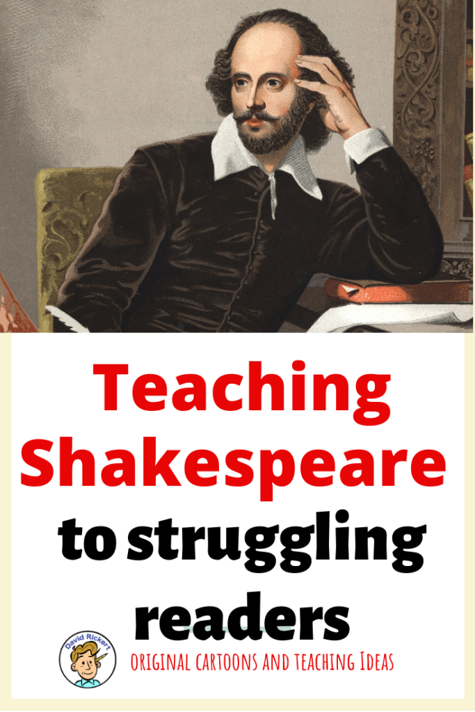 Teaching Shakespeare to struggling readers. 